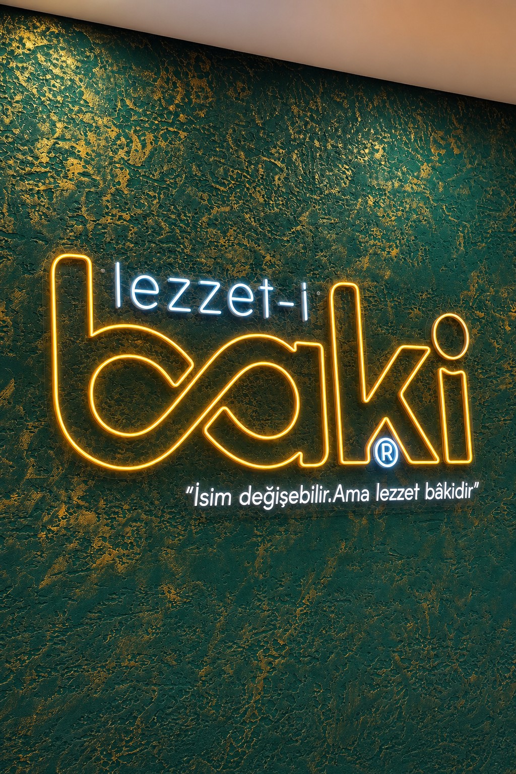 Lezzet-i Baki neon tabela